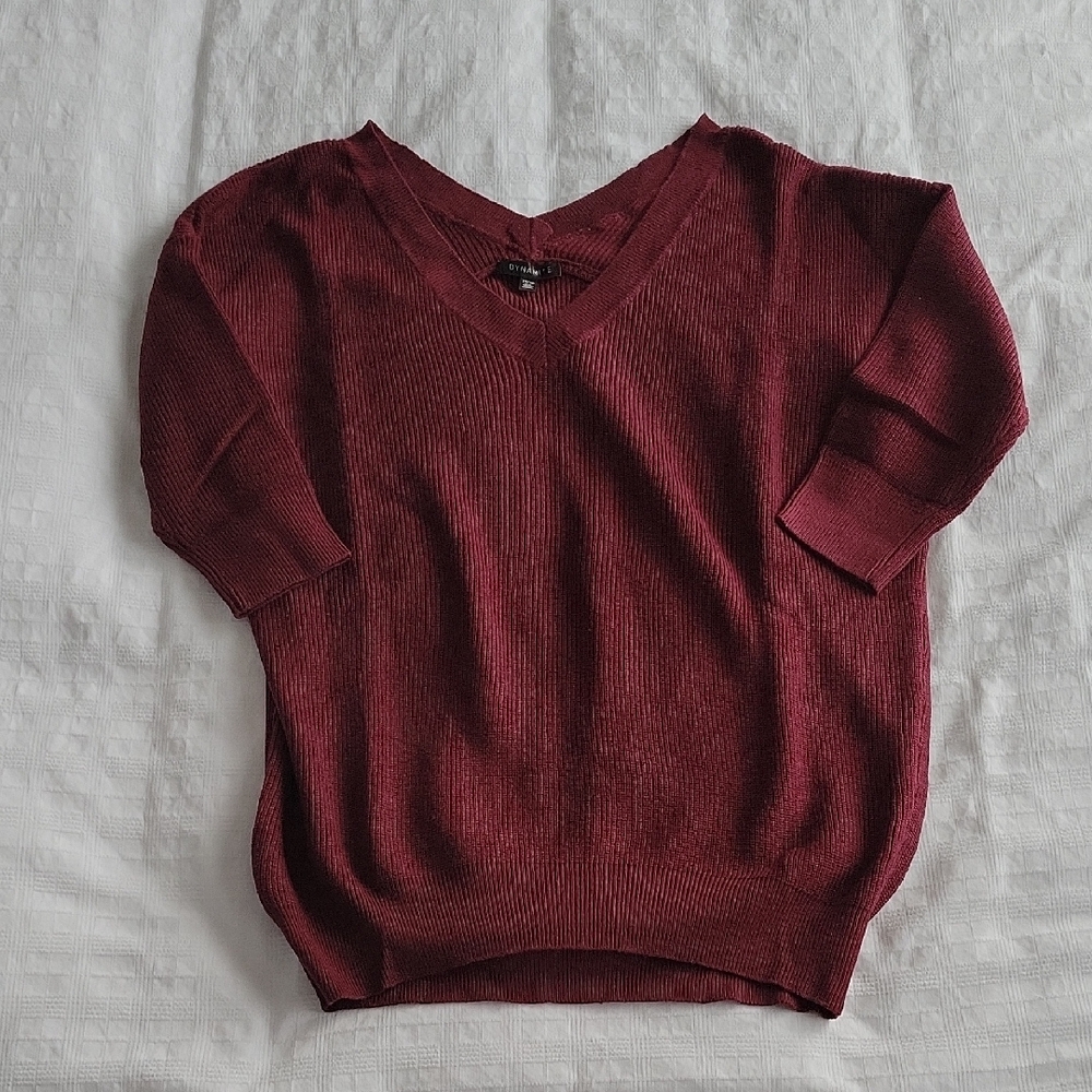 Dynamite V-neck Sweater
